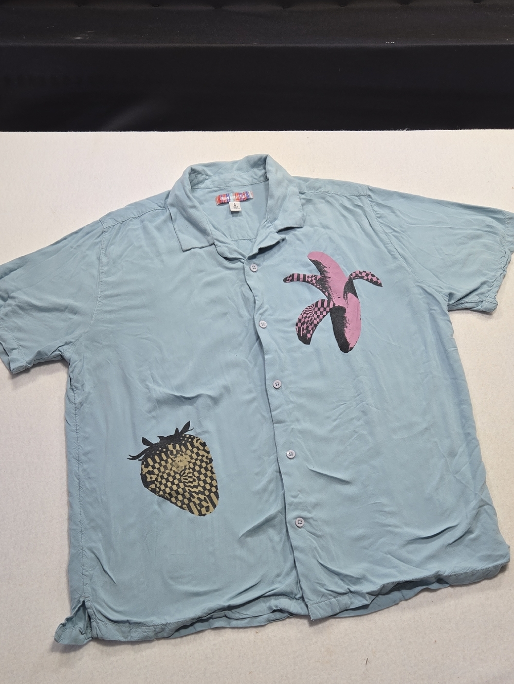 Vintage Urban Outfitters Pop-Art Print Button Down Shirt